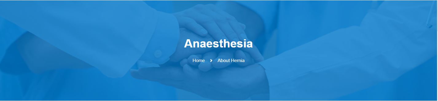 Anaesthesia
